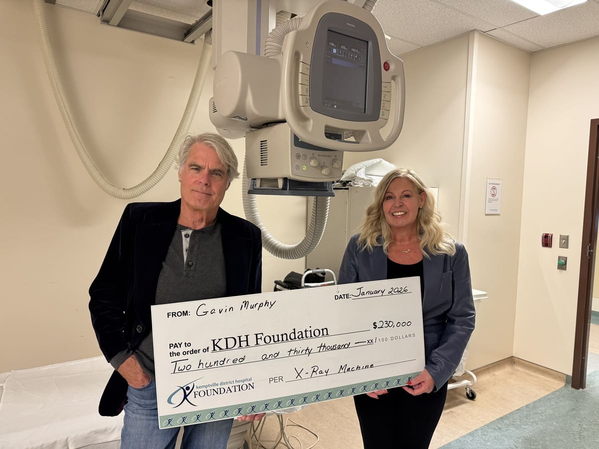 xray cheque presentation