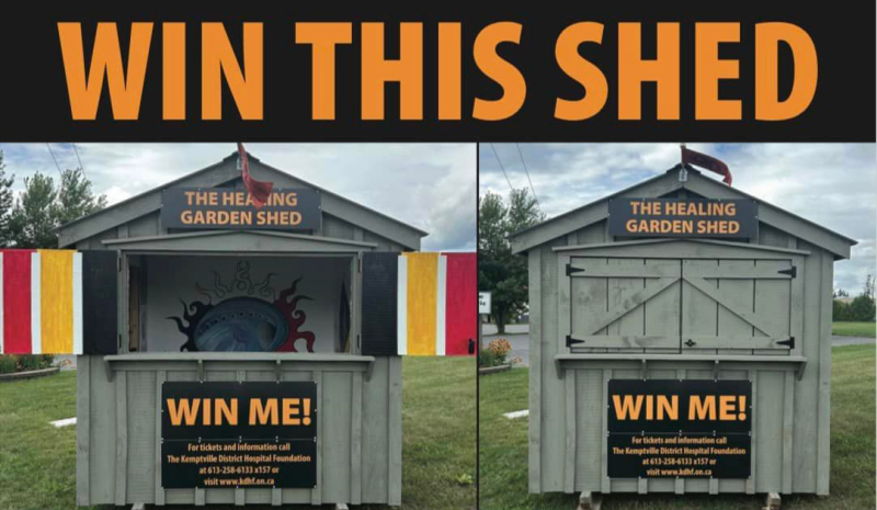 Win a Healing Garden Shed