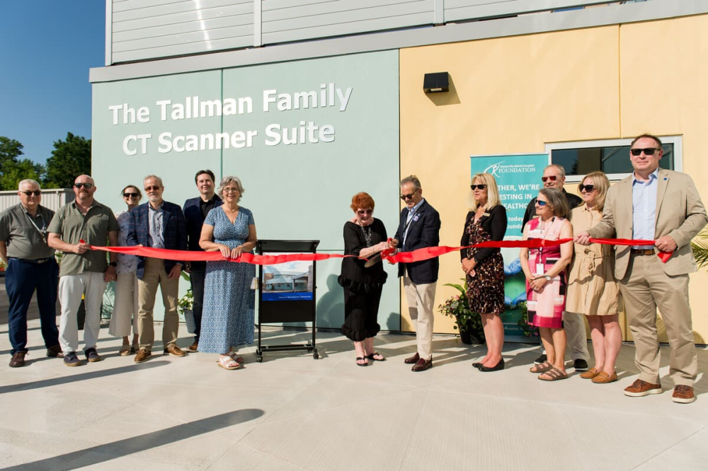 Grand Opening of the Tallman Family CT Scanner