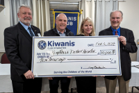 Manotick Kiwanis Club makes $10k donation to Kemptville District Hospital