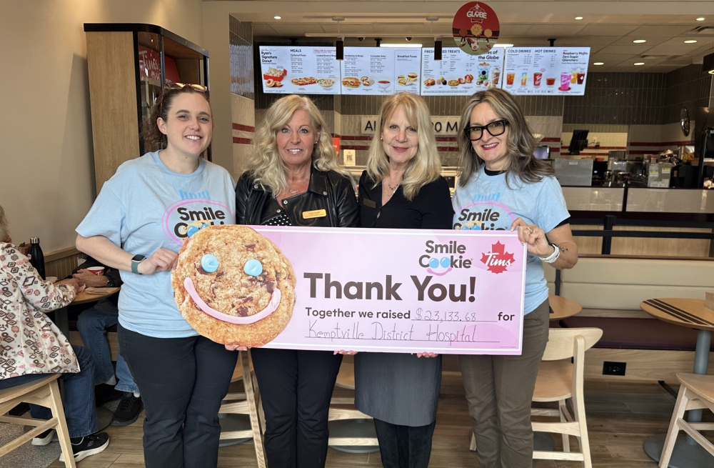 Tim Hortons Smile Cookie Campaign Raises $23,133.68 for KDH Foundation
