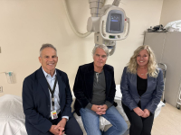 Frank Vassallo, CEO, KDH, Gavin Murphy matching donor and Cindy Smith, Executive Director, KDH Foundation